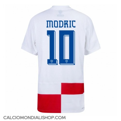 Maglie da calcio Croazia Luka Modric #10 Prima Maglia Europei 2024 Manica Corta